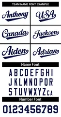 White Navy Blue Classic Team Basketball Jersey 3