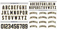 White Navy Gold Bull Stripe Baseball Jersey 3