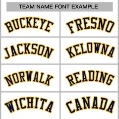 White Navy-Gold Classic Varsity Full-Snap Letterman Jacket 3