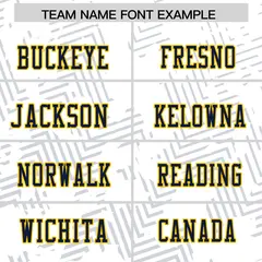 White Navy-Gold Graffiti Line Authentic Football Jersey 3