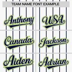 White Navy Gradient Stripe Fashion Sleeves Baseball Jersey 3