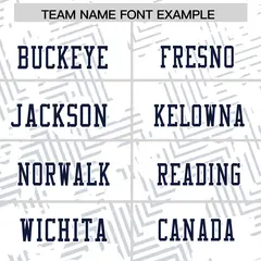 White Navy Graffiti Line Authentic Football Jersey 3