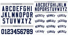 White Navy Gray Bull Stripe Baseball Jersey 3