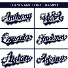 White Navy-Gray Color Block Authentic Baseball Jersey 3