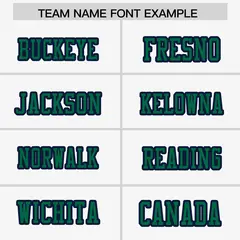 White Navy-Kelly Green Raglan Sleeves Side Pattern Football Jersey 3