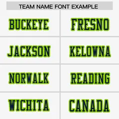 White Navy-Neon Green Raglan Side Pattern Football Jersey 3