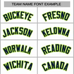 White Navy-Neon Green Varsity Full-Snap Letterman Jacket 3