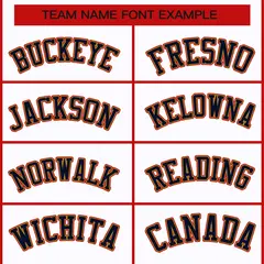 White Navy Old Gold-Red Classic Hockey Jersey 3
