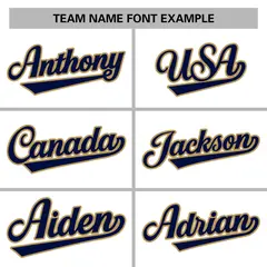 White Navy-Old Gold Varsity Full-Snap Letterman Jacket 5