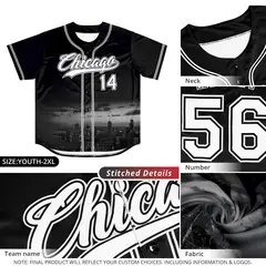 White Navy-Orange Denver City Skyline Baseball Jersey 5