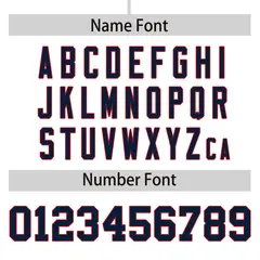 White Navy Phonetic Rhythm Authentic Baseball Jersey 4