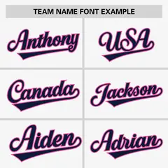White Navy-Pink Horizontal Stripe Pullover Baseball Jersey 3