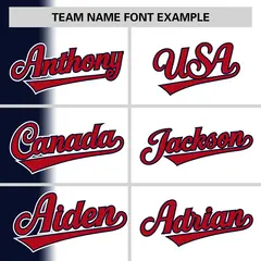 White Navy Pinstripe Gradient Baseball Jersey 3
