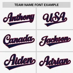White Navy Raglan Round-Neck Hockey Jersey 3