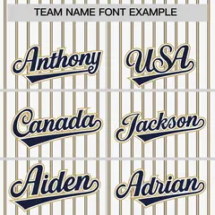 White Navy Tricolor Stripe Fashion Baseball Jersey 3