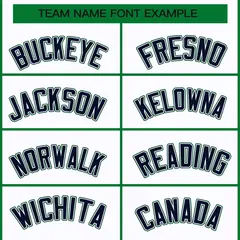 White Navy White-Green Classic Style Hockey Jersey 3