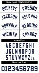White Navy-White Striped Sleeveless Fashion Baseball Jersey 5