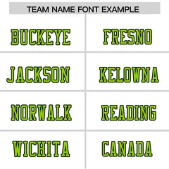 White Neon Green-Black Color Block Raglan Football Jersey 3