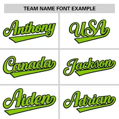 White Neon Green-Black Stripe Raglan Sleeves Baseball Jersey 3