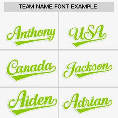 White Neon Green Classic Authentic Baseball Jersey 3