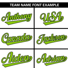 White Neon Green Flame Graffiti Baseball Jersey 3