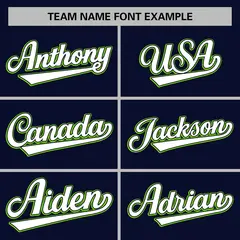 White Neon Green-Navy Color Block Varsity Baseball Jacket 5