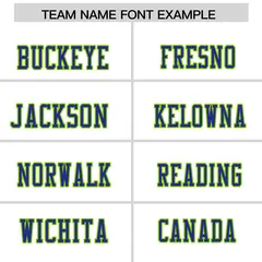 White Neon Green Shoulder Cut Two-Tone Flag Football Jersey 3