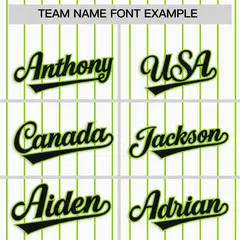 White Neon Green Stripe Raglan Baseball Jersey 3