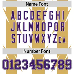 White Old Gold Razr Stripe Graffiti Flag Football Jersey 4