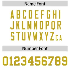 White Old Gold Square Neckline Football Jersey 4