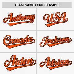 White Orange-Black Raglan Sleeves Authentic Baseball Jersey 3
