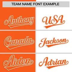 White Orange Four Squares Design Performance Polo Shirt 3