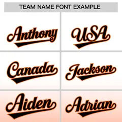 White Orange Gradient Full-Snap Varsity Letterman Jacket 3