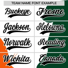 White Orange Green Valentine's Day Couple Silhouettes Baseball Jersey 4