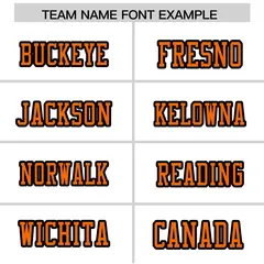 White Orange Insert Color Design Authentic Football Jersey 3