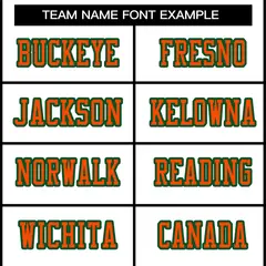 White Orange-Kelly Green Classic Style Football Jersey 3