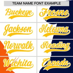 White Orange Navy Valentine's Day Couple Silhouettes Baseball Jersey 4
