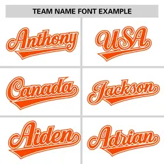 White Orange Pinstripe Raglan Sleeves Baseball Jersey 3