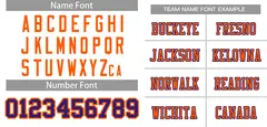 White Orange-Purple Classic Mesh Authentic Football Jersey 3