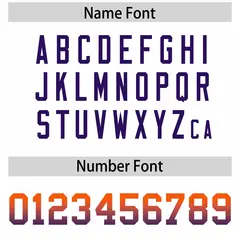 White Orange Purple Gradient Sides Football Jersey 4