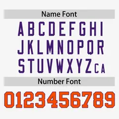 White Orange-Purple Raglan Pullover Baseball Jersey 4