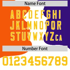 White Orange Purple Valentine's Day Couple Silhouettes Baseball Jersey 5