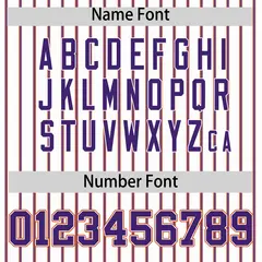 White Orange Tricolor Stripe Baseball Jersey 4