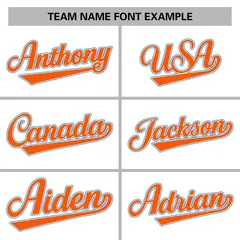 White Orange-White Raglan Varsity Full-Snap Letterman Jacket 5