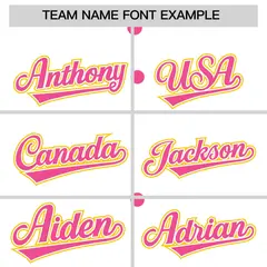 Women's White Pink Breast Cancer Awareness Pink Ribbon Baseball Jersey 3