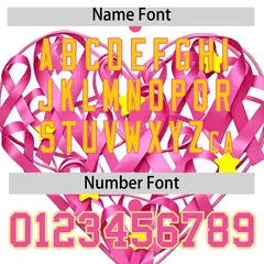 Women's White Pink Breast Cancer Awareness Pink Ribbon Baseball Jersey 4