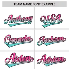 White Pink-Bright Green Gradient Varsity Full-Snap Raglan Baseball Jacket 3
