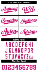 White Pink Classic Basketball Jersey 3