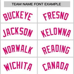 White Pink Classic Men's Basketball Jersey 3