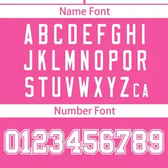 White Pink Color Block Raglan Sleeves Baseball Jersey 4